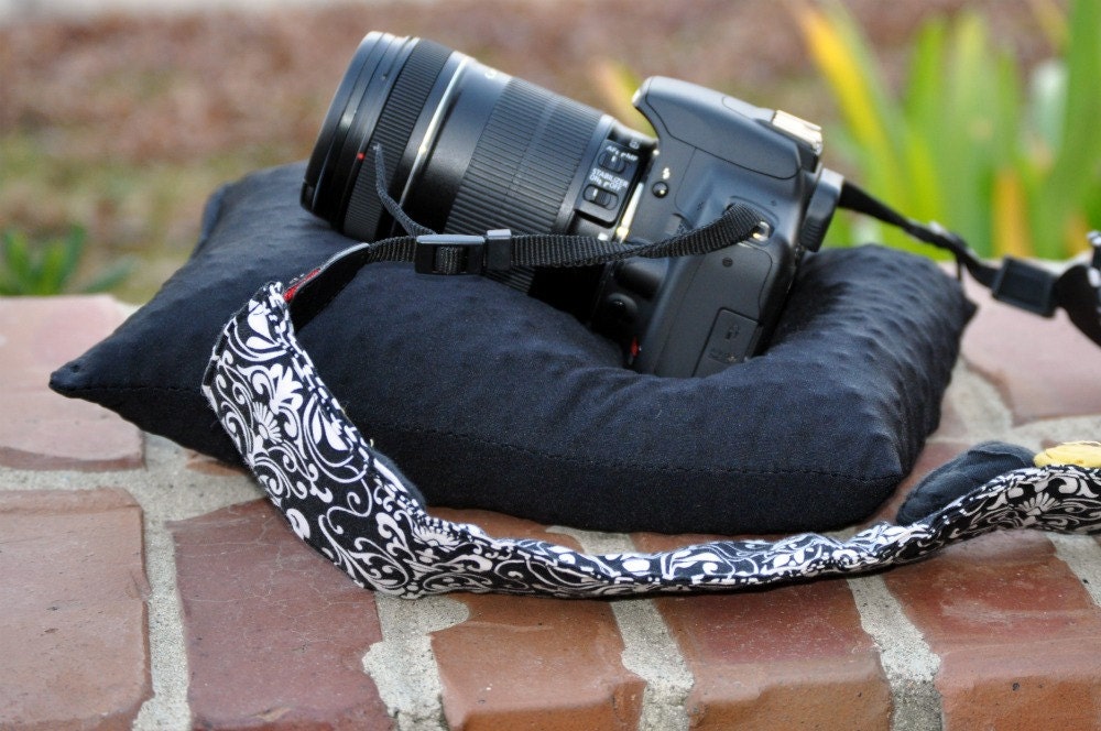 Bean Bag Camera Pod Black by Pamperedpaparazzi on Etsy