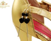 Sophisticated but playful earring drops