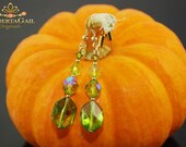The next best thing to emeralds  earrings