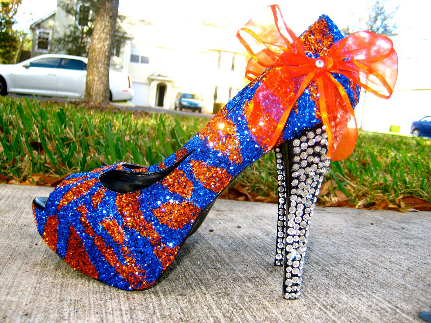 Florida Gators Glitter Heels