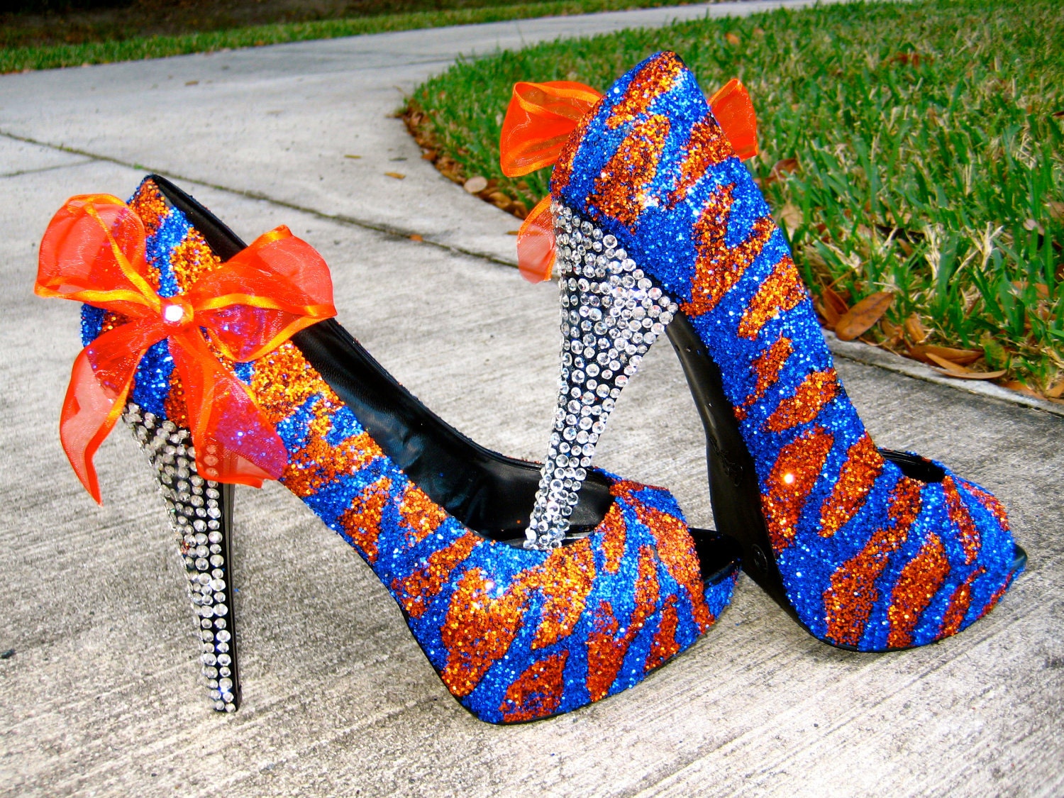Florida Gators Glitter Heels