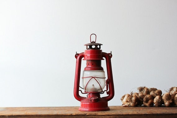 Vintage Red Lantern