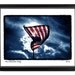 American Flag, Blue Sky, still life, Patriotic, Soldier Appreciation, Independence Day, Fourth of July, Fine Art Print 8X10