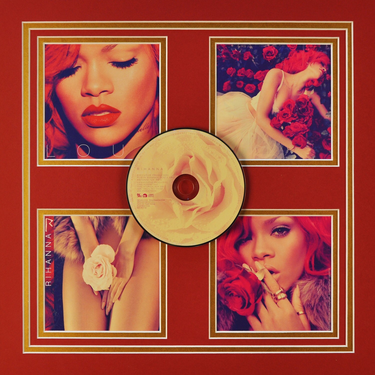 Rihanna - Loud - Custom Matted CD Art Display