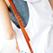 Hand Stitched Brown Leather Camera Strap