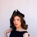 Vintage 1930s Hat - Sweetest Thing - Felt Hat with Large Bows