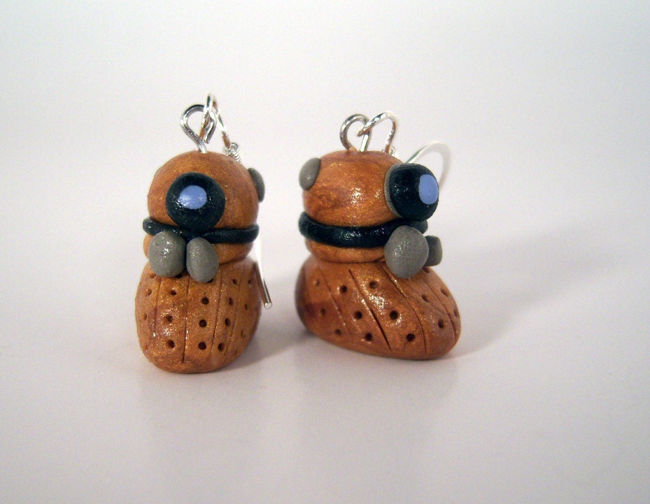 Doctor Who Dalek Earrings