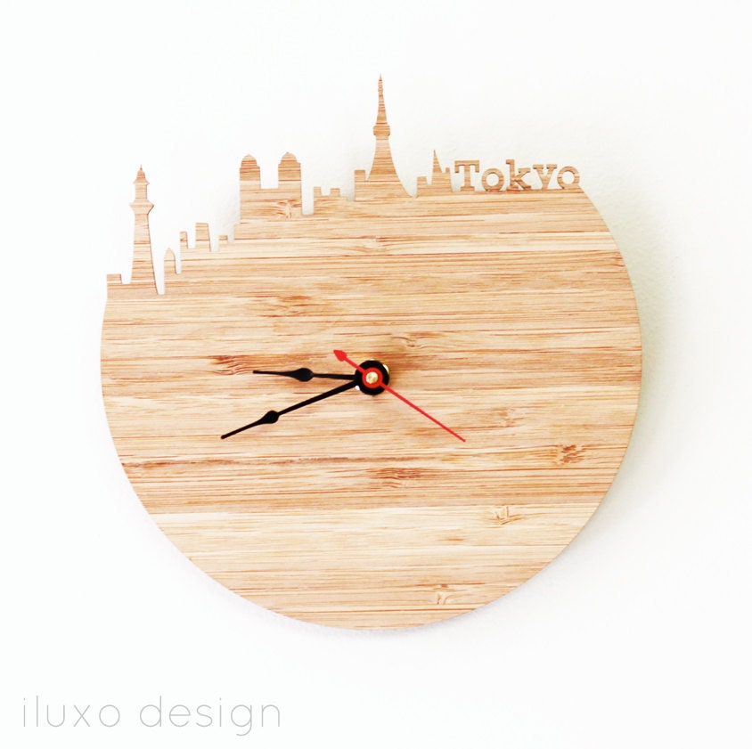 Tokyo Modern Wall Clock