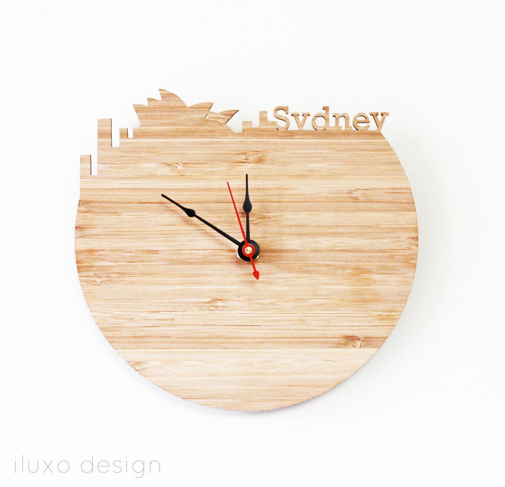 Sydney Modern Wall Clock