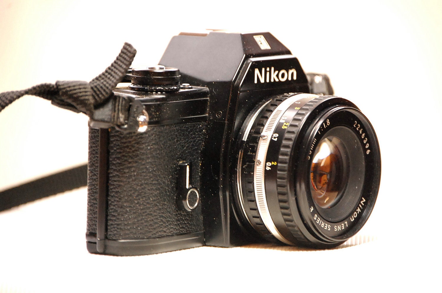Vintage Black Nikon EM 35mm Camera