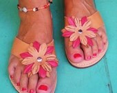 Handmade Greek  Sandals - Clearance was 57usd now 20usd