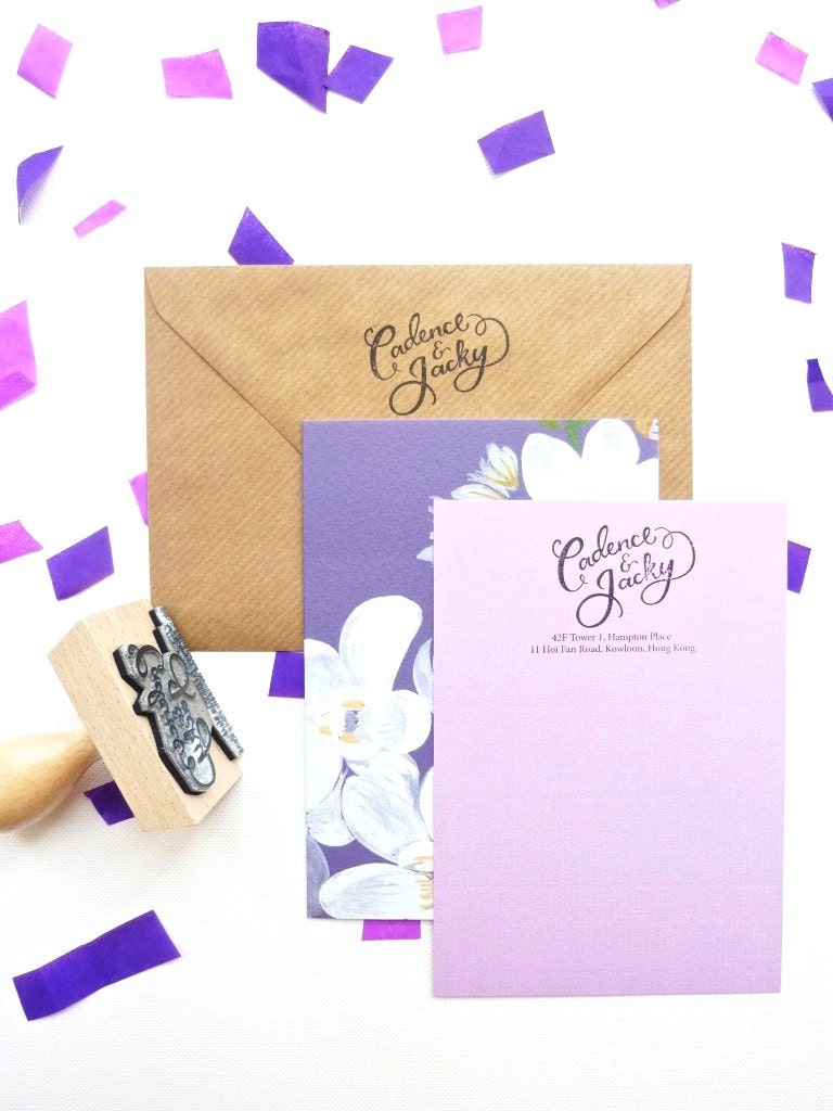 Custom Return Address Stamp