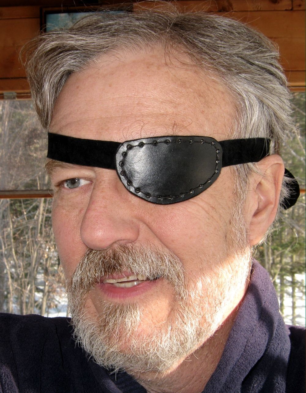 Leather Eyepatch Steampunk Small Eyepatch Black Eyepatch Eye Patch