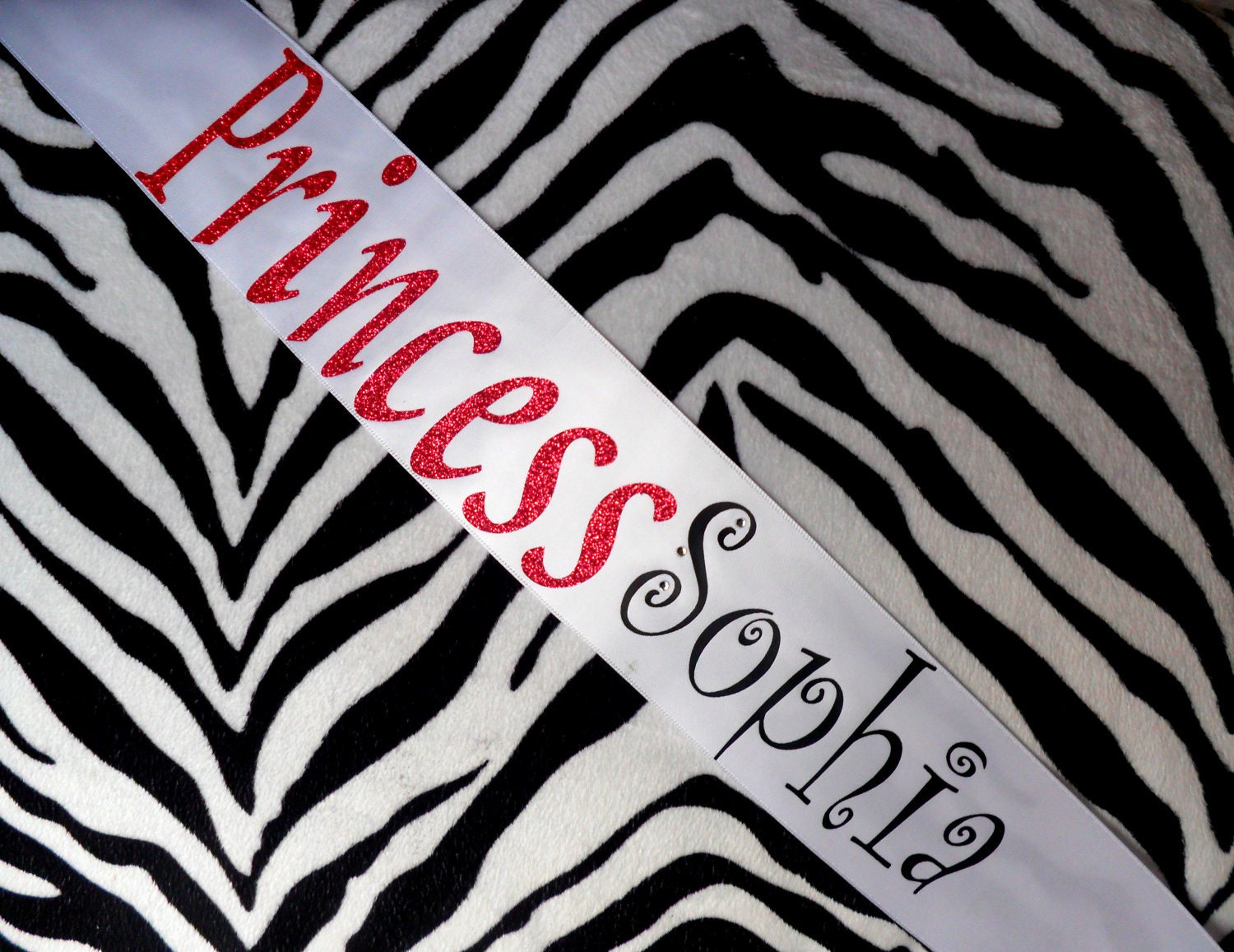 Personalized Little Girl Princess Sash