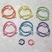 Little Girls Shades of Spring Butterfly Bracelets - Yellow - Free Shipping