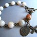Pink Opal Rosary Bracelet - Mother Mary Feeding Baby Jesus, Breastfeeding (3)