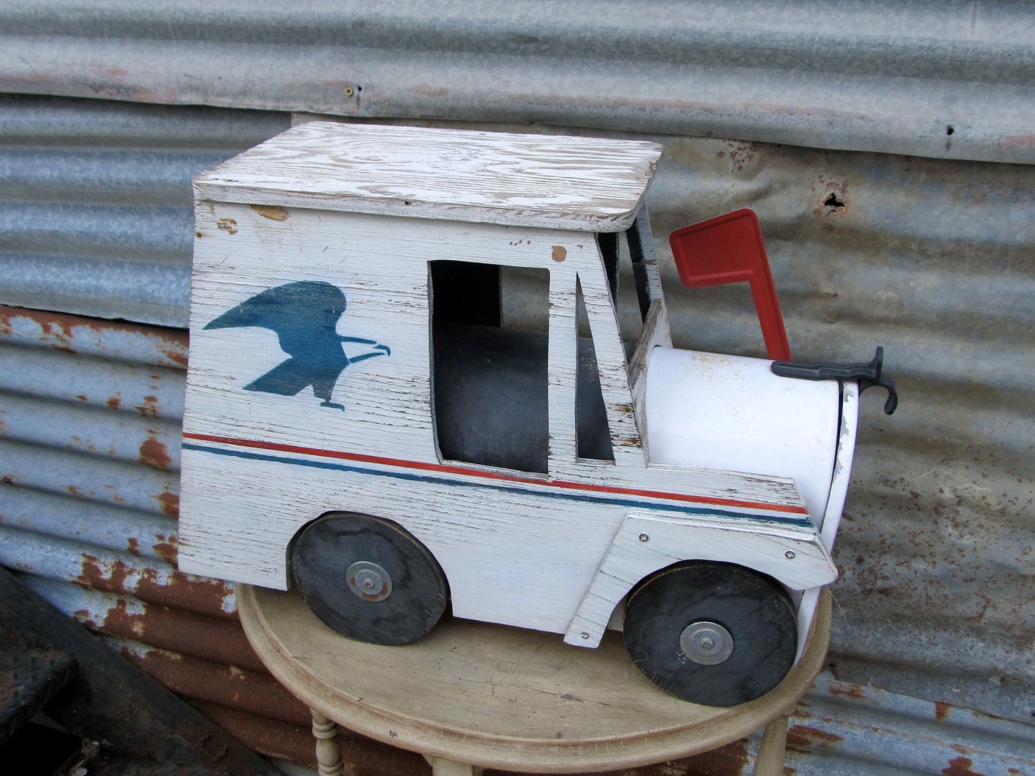 I Didn't Have His Baby But I Snatched His Mailbox Vintage Mail Truck Mailbox