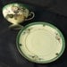 Very Rare Porcelain Heavy Gold Gilded Noritake Cup and Saucer made in 1930's