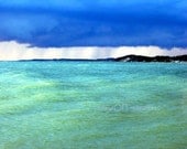 Beach, Turquoise, Teal, Blue, 8x10  Print - Nature Photography, Summer, Nautical, Summertime
