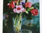 Crystal - Flower Stationery Note Cards