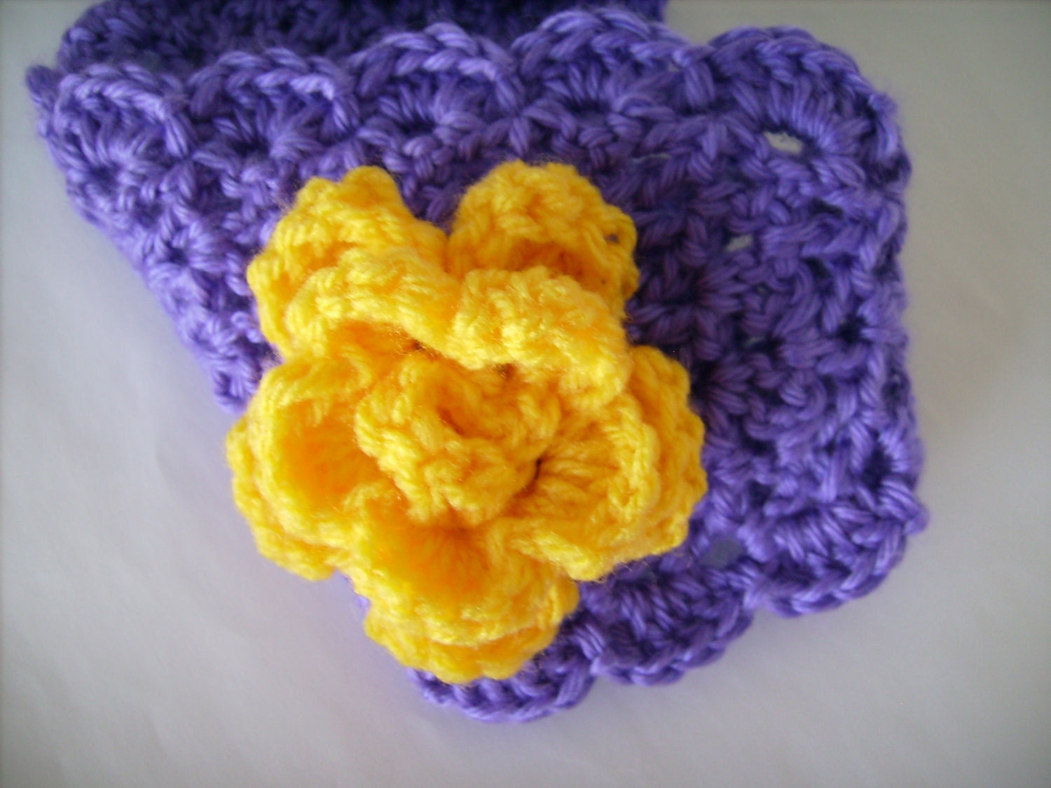 Hairband, Earwarmer in LSU Purple and Gold