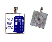 Buy 2 Get 1 Free Doctor Who I'm A Time Lord Tardis Key Chain, Key Ring, Pendant, Pet Tag