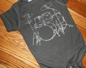 Rock Star Big Drumset Pictured in Charcoal
