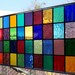 Multi Color Stained Glass Window