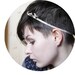 Nude deer antler headband