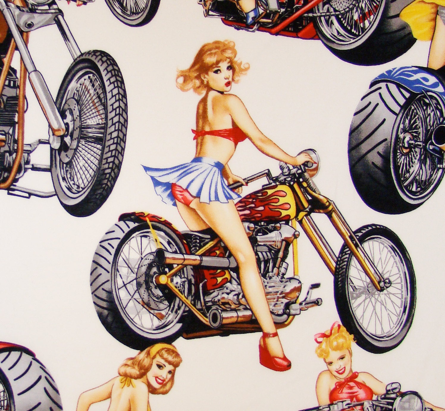 Hot Wheels Alexander Henry Fabric