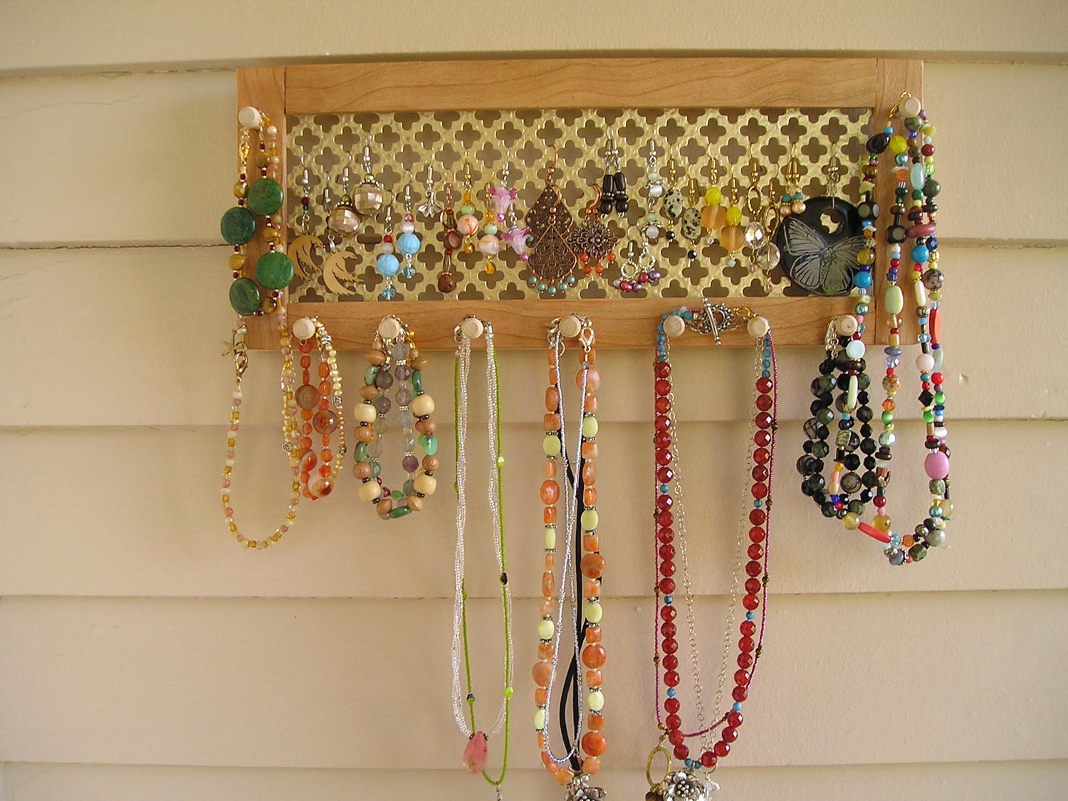 Jewelry Organizer - Horizontal Cherry