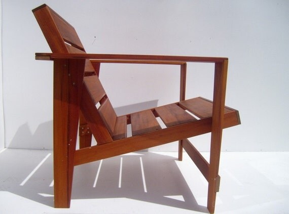 Modern Adirondack Chair (Tigerwood)