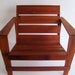 Modern Adirondack Chair (Tigerwood)