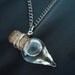 A Gift For Him - Film Replica Unisex Tiny Glass Vial Of Felix Felicis - Liquid Luck Potion Necklace - Harry Potter Geekery