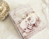 Romantic Shabby Chic Rose Cards - Personalized Stationery Set - Set of 25
