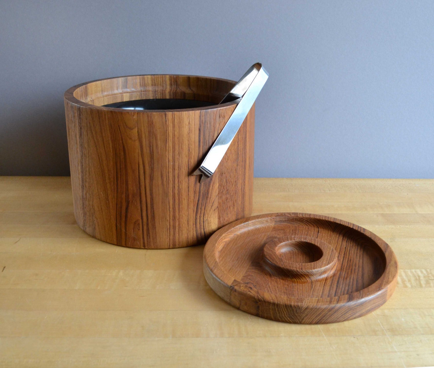 Dansk Ice Bucket in Teak