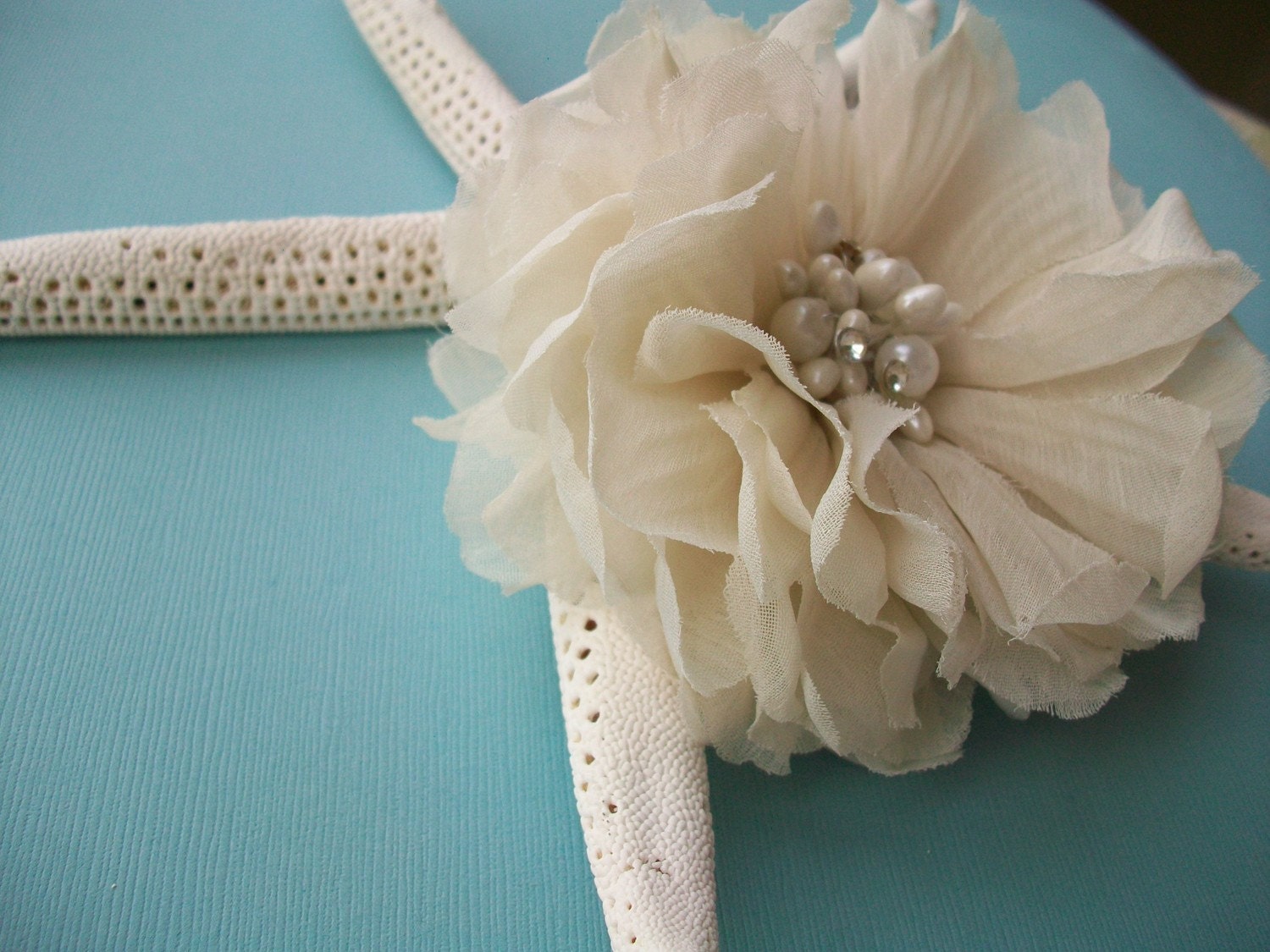 Wedding Flower Hair Clip - Destination Wedding