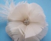 Wedding Fascinator - Feathers