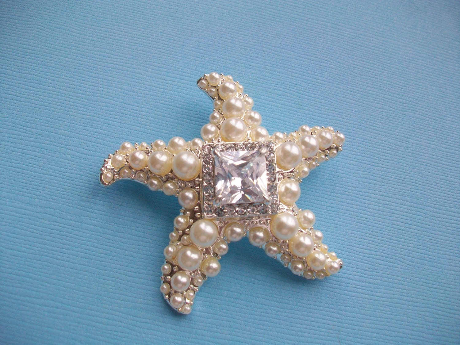 Wedding Starfish Hair Comb Hair Clip Hair Accessory