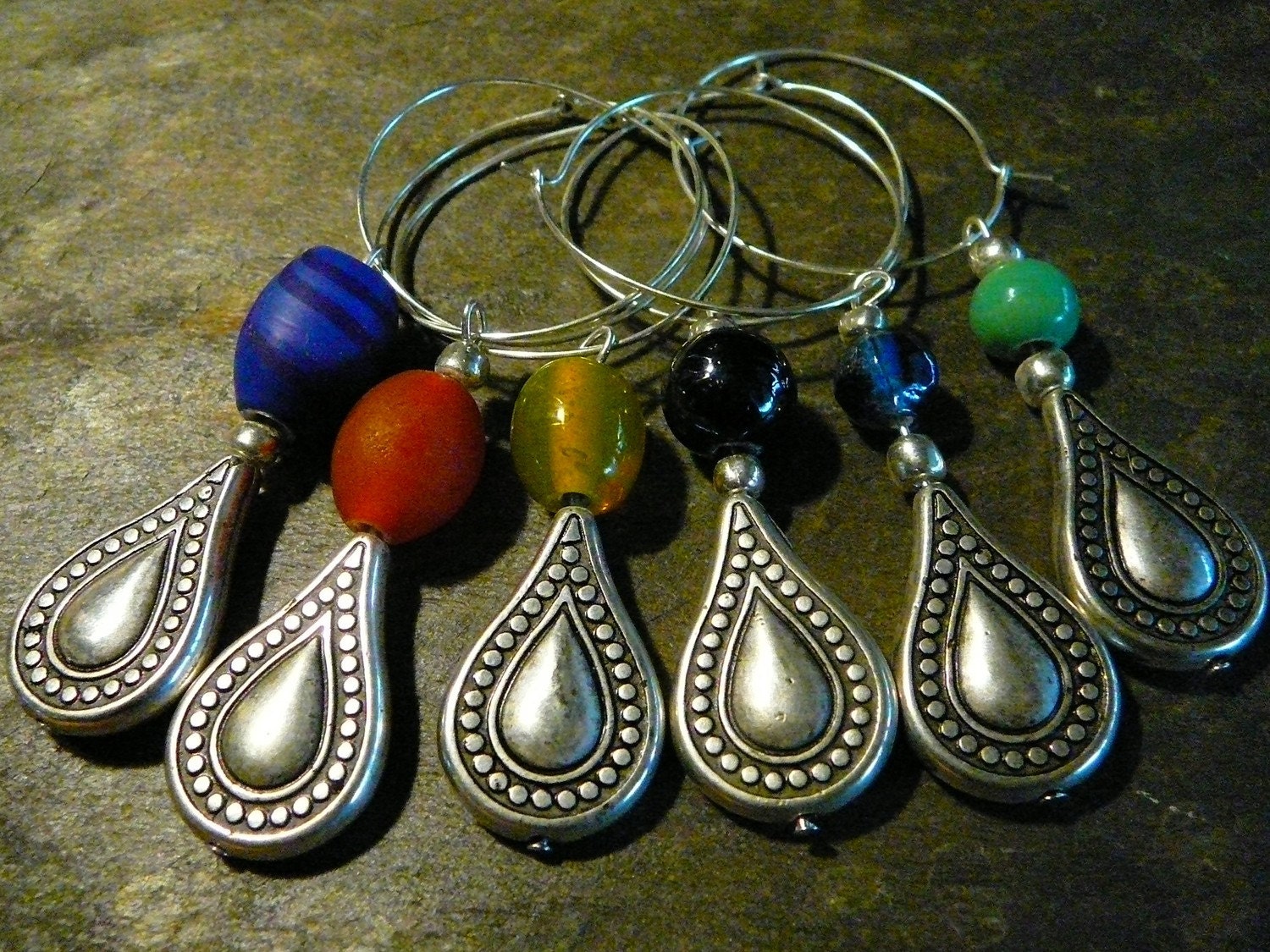 Housewarming Gift/Wine Charms/Set of 6