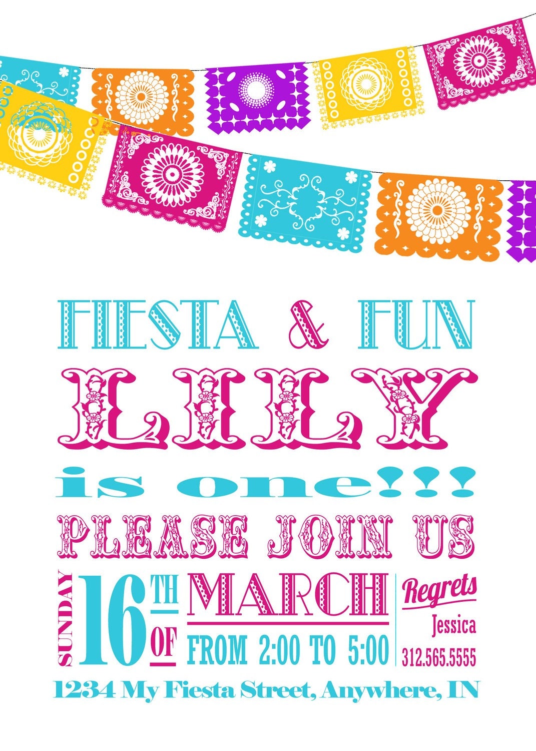 Fiesta - A Personalized Invitation