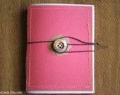 Pocket Notebook, red, yellow, kraft brown - 84 pages