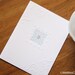 Monogrammed Wedding Stationery Cards with envelopes-100