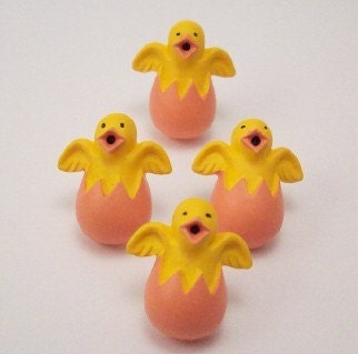 Buttons Freshly Hatched Chicks - DIY Supplies on Etsy