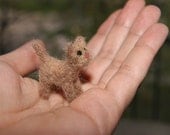 Felted cat, cat miniature, neddle felted cat, super tiny, felted toys, toy cat, natural wool toys