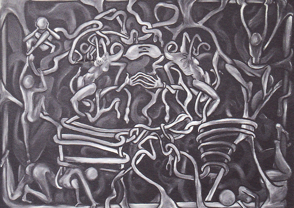 Limited Edition ACEO Print, Tangled in Purgatory