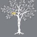 Wedding Guest Book Fingerprint Tree - Custom Love Birdies - 16" x 24" - With Ink and Instructions - Sale