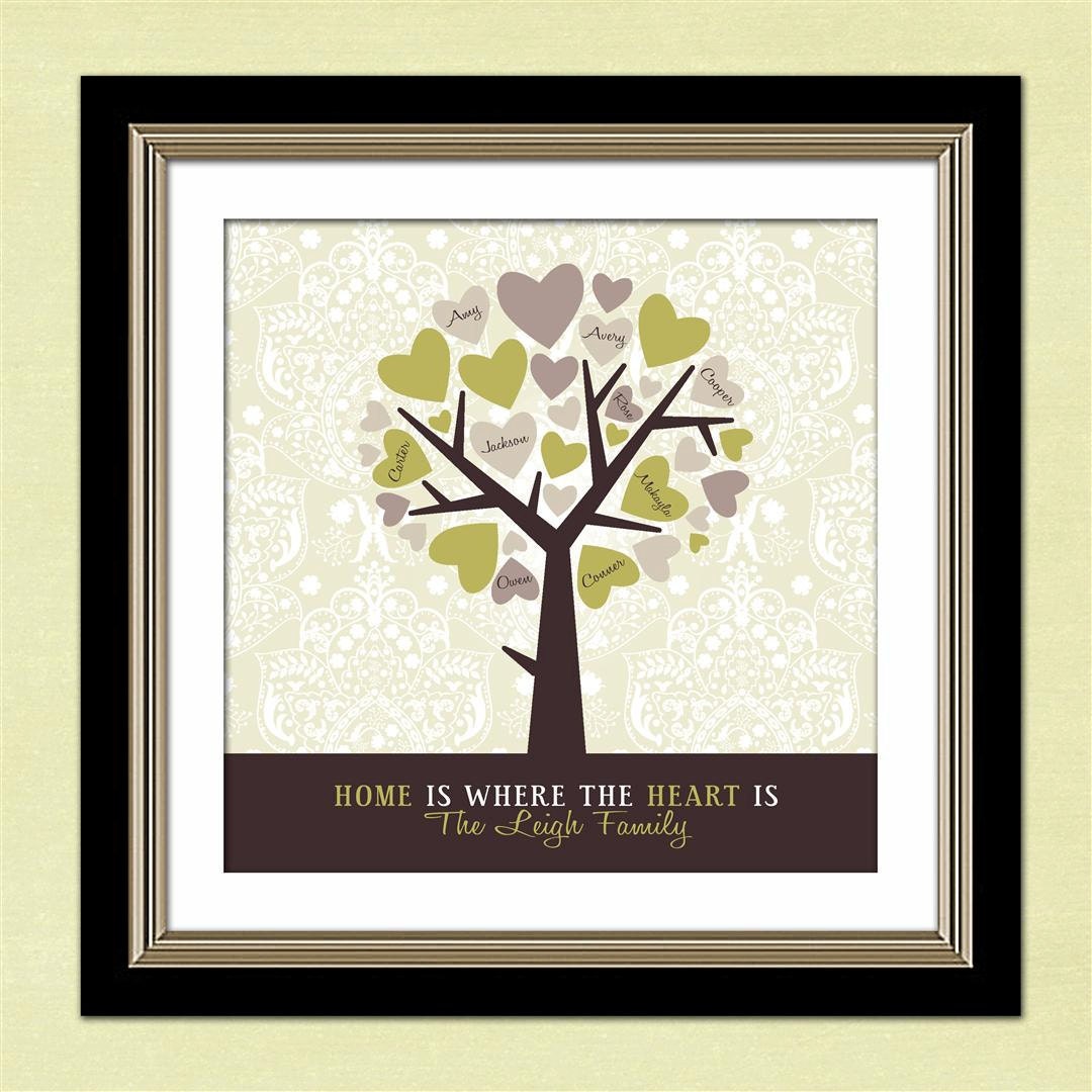 Personalized Family Tree - Custom Gift for Mom or Grandma