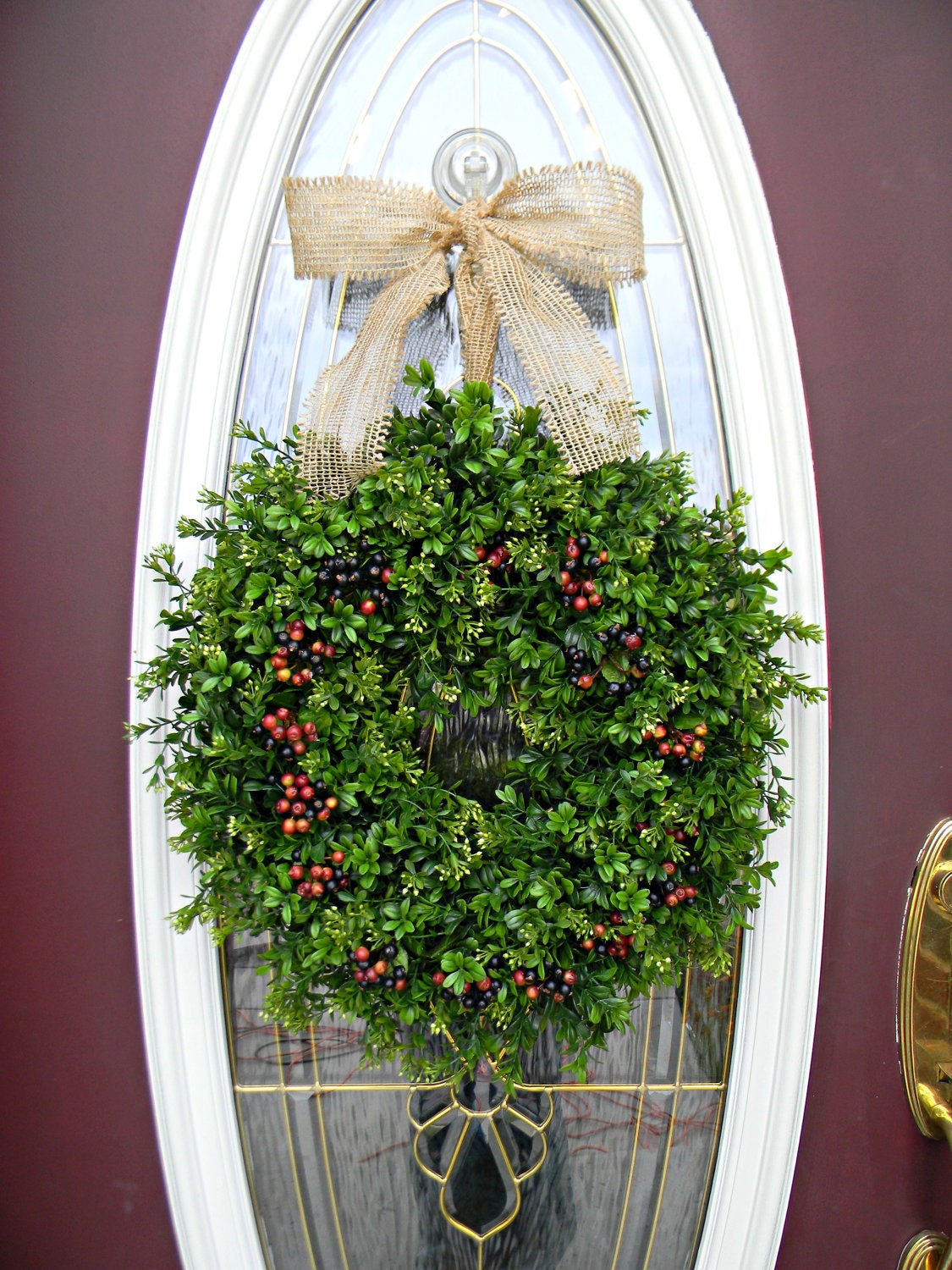 Autumn Fall Grapevine Door Wreath Decor.."Endless" OOAK Ready to Ship Use All Year Round