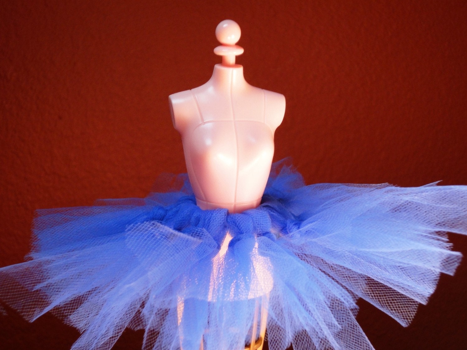 A New Barbie Look Blue Full Barbie Doll TuTu